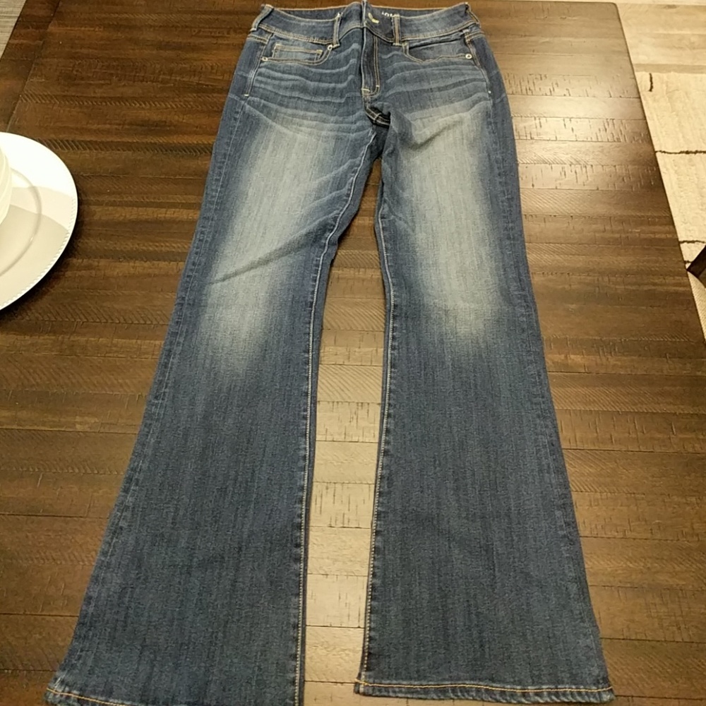 American Eagle Kick Boot size 8 faded wash